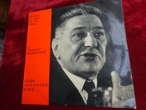 Disque 33 tours SERP Campagne présidentielle 1965