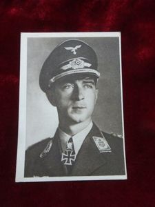 Carte postale oberst Werner Molders