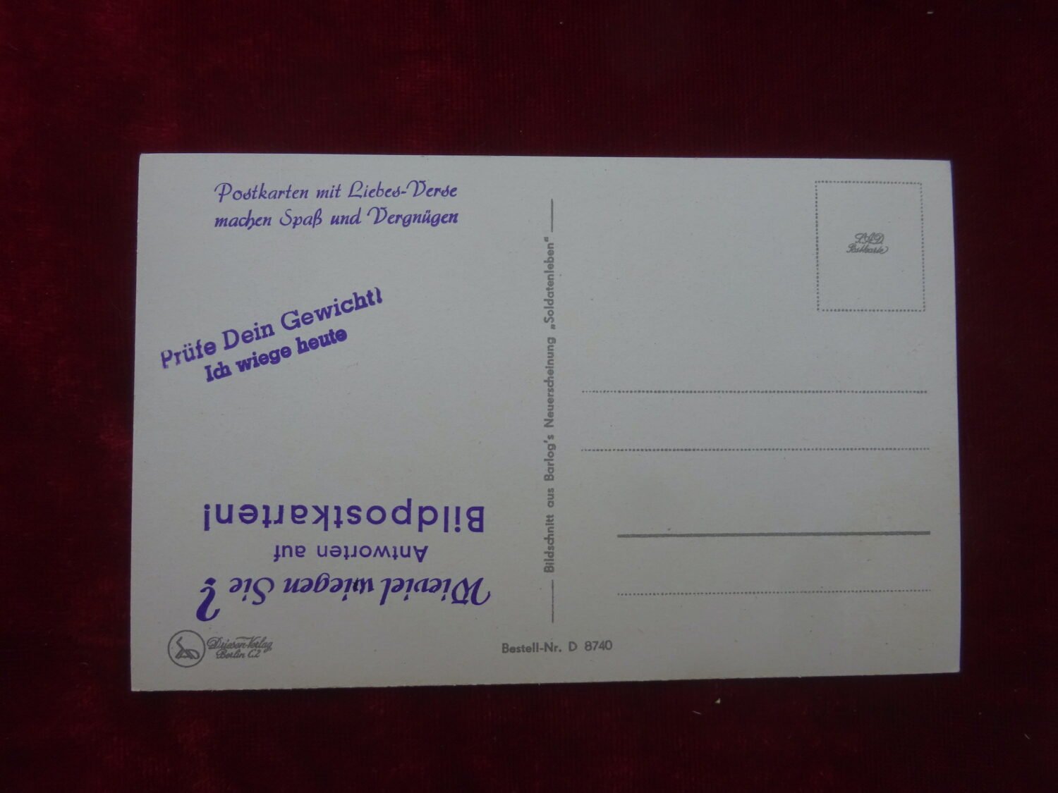2 cartes postales humoristiques — image 4