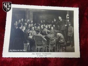 Carte postale AH 30 janvier 1933