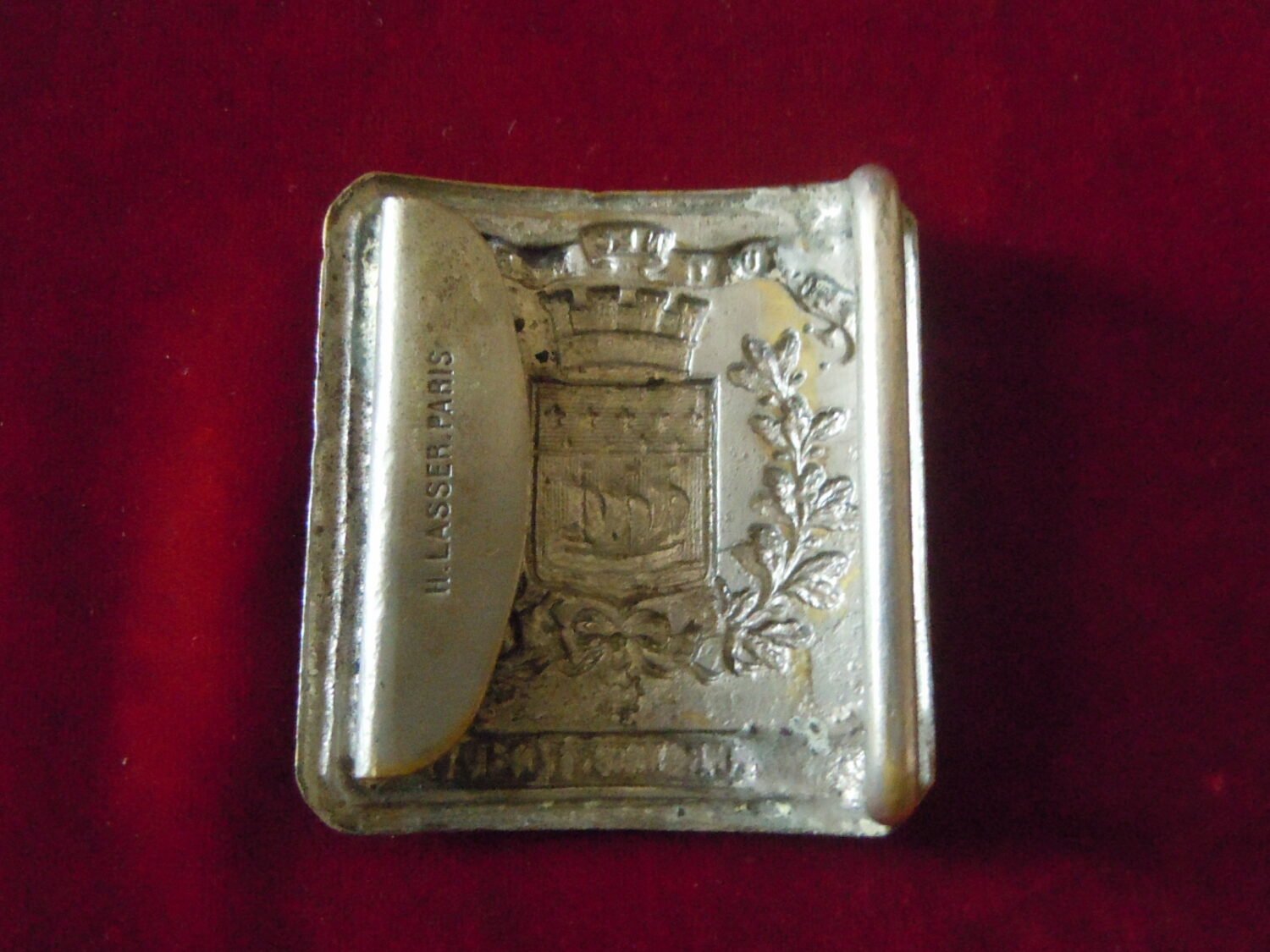 Plaque ceinturon Police Municipale modèle 1900 — image 3