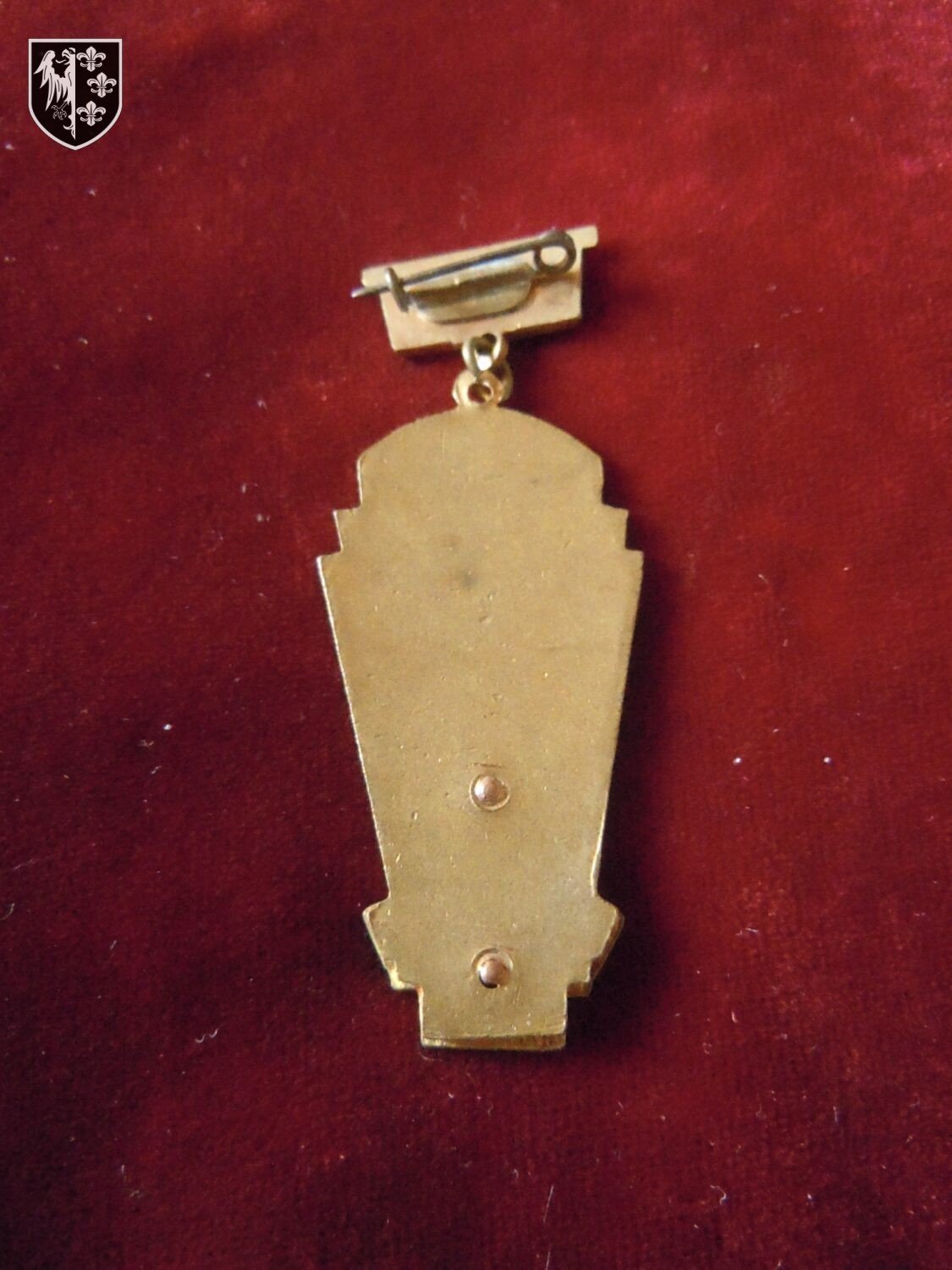 Badge soviétique compétition tennis de table — image 3