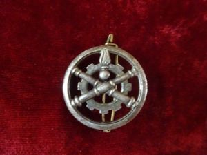 Insigne de béret du Matériel