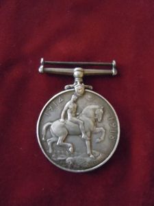 Médaille de Guerre Britannique 1914-1918