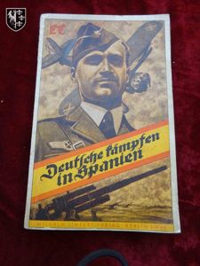Livre Deutsche Kampfen in Spanien. Edition 1939