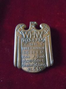 Insigne WHW 1934-35