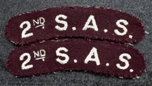 WW2 2nd SAS Shoulder Titles