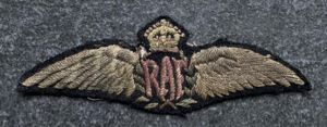 WW1 1918 Pattern Royal Air Force Pilots Qualification Wing