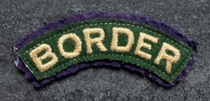 WW2 1st Battalion Border Regiment Shoulder Title