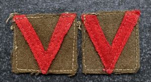 WW2 Royal Northumberland Fusiliers Regimental Flashes