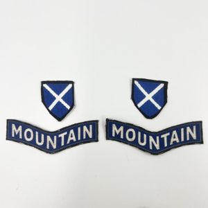 WW2 52nd Lowland Division Formation Signs