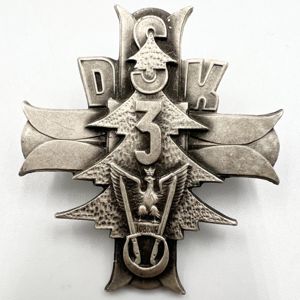 WW2 Polish 3rd Carpathian Rifle Division Badge