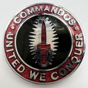 Commando Veterans Association Lapel Badge