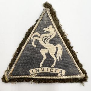 WW2 1st Battalion Royal West Kent Regiment Formation Sign