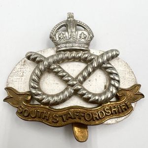 WW2 South Staffordshire Regiment Cap Badge