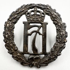 WW2 Norwegian Army In Exile Cap Badge