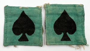 WW2 25th Indian Infantry Division Formation Signs