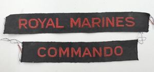 WW2 Royal Marines Commando Cash Tapes
