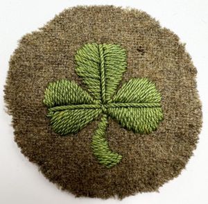 WW1 16th Irish Division Formation Sign