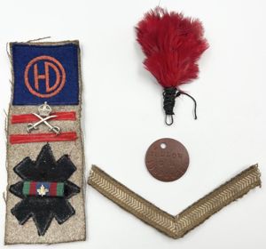 WW2 5th Black Watch 153rd Brigade 51st Highland Division Combination