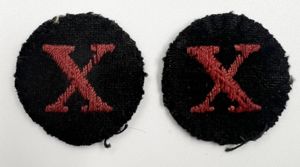 WW2 Lincolnshire Regiment / 102nd Light Anti-Aircraft Regiment Formation Signs