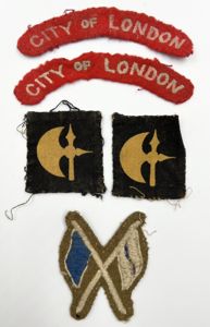 WW2 138th City Of London Field Regiment RA Group