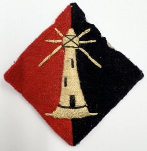 WW2 Lancashire Yeomanry 149th Anti-Tank Regiment RA Pagri Flash