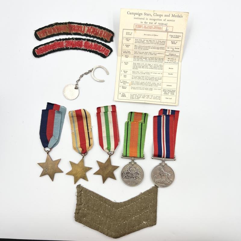 WW2 16th Battalion Durham Light Infantry Medal Group — image 5