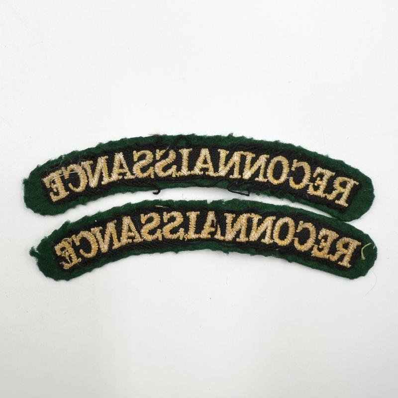 WW2 Reconnaissance Corps Shoulder Titles — image 2