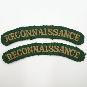 WW2 Reconnaissance Corps Shoulder Titles