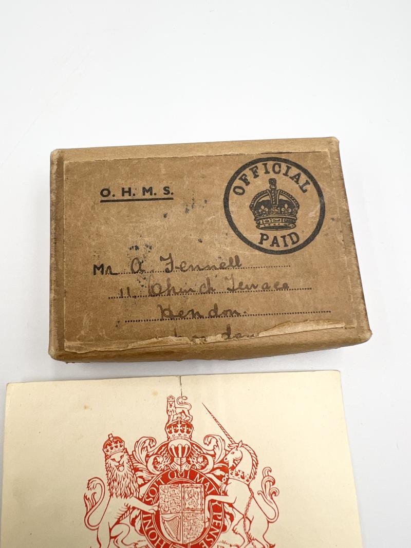 WW2 12th Airborne Battalion Devonshire Regiment Casualty Medal Group — image 5