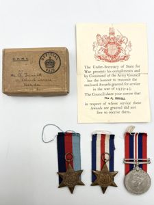 WW2 12th Airborne Battalion Devonshire Regiment Casualty Medal Group