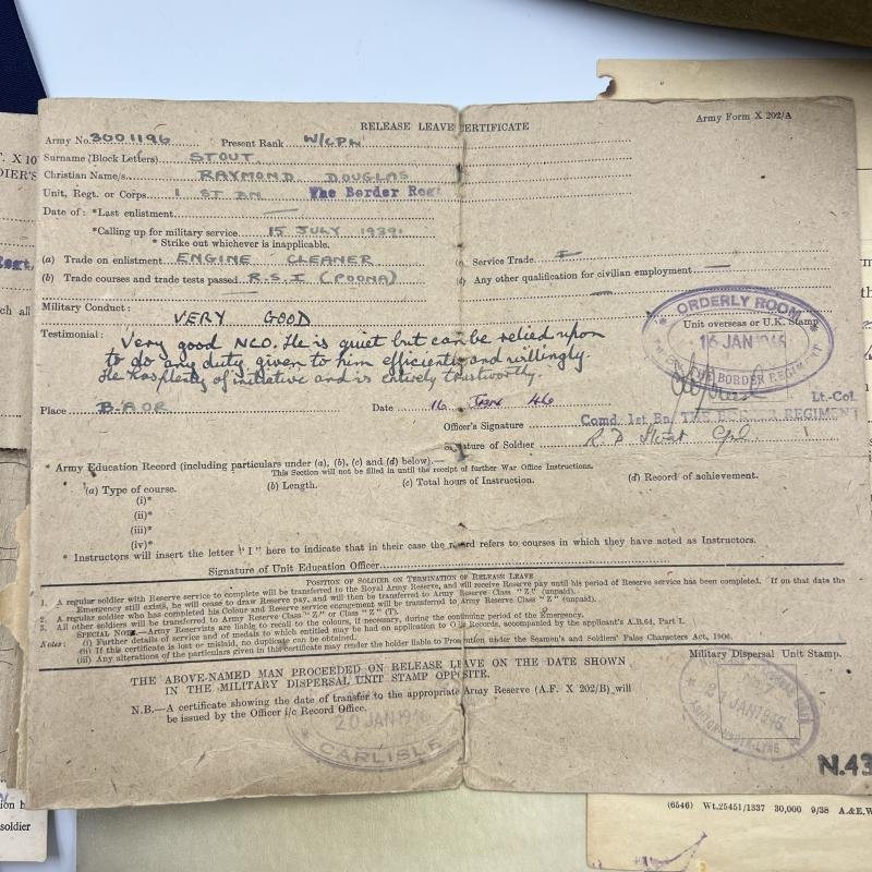 WW2 1st Battalion Border Regiment Group — image 5