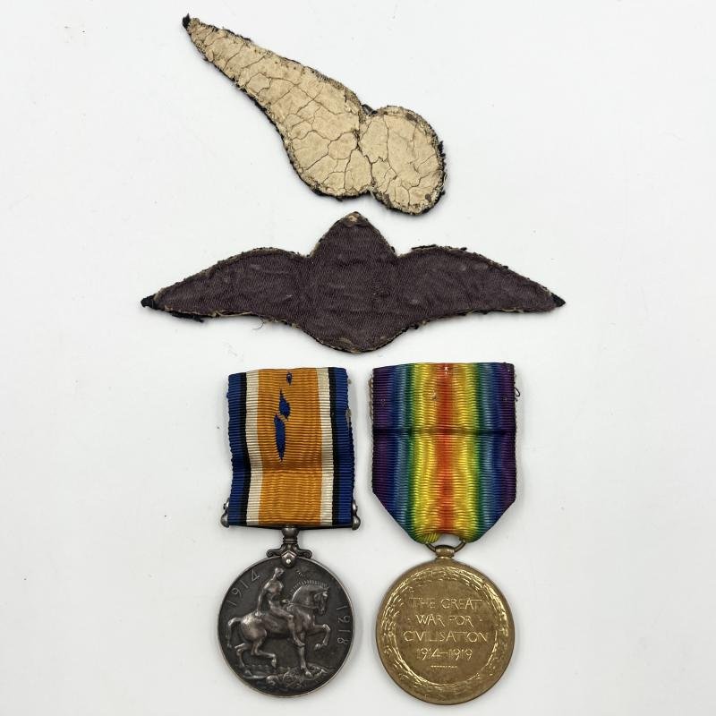 WW1 Liverpool Pals / Royal Flying Corps Medal Group — image 3