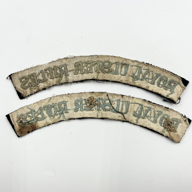 WW2 1st Battalion Royal Ulster Rifles Shoulder Titles — image 2