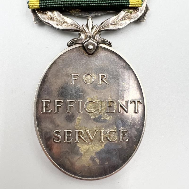 WW2 Efficiency Medal Territorial No 1 Commando — image 3