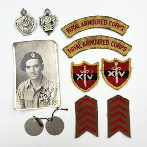 WW2 Royal Armoured Corps / 3rd Indian Armoured Brigade Group