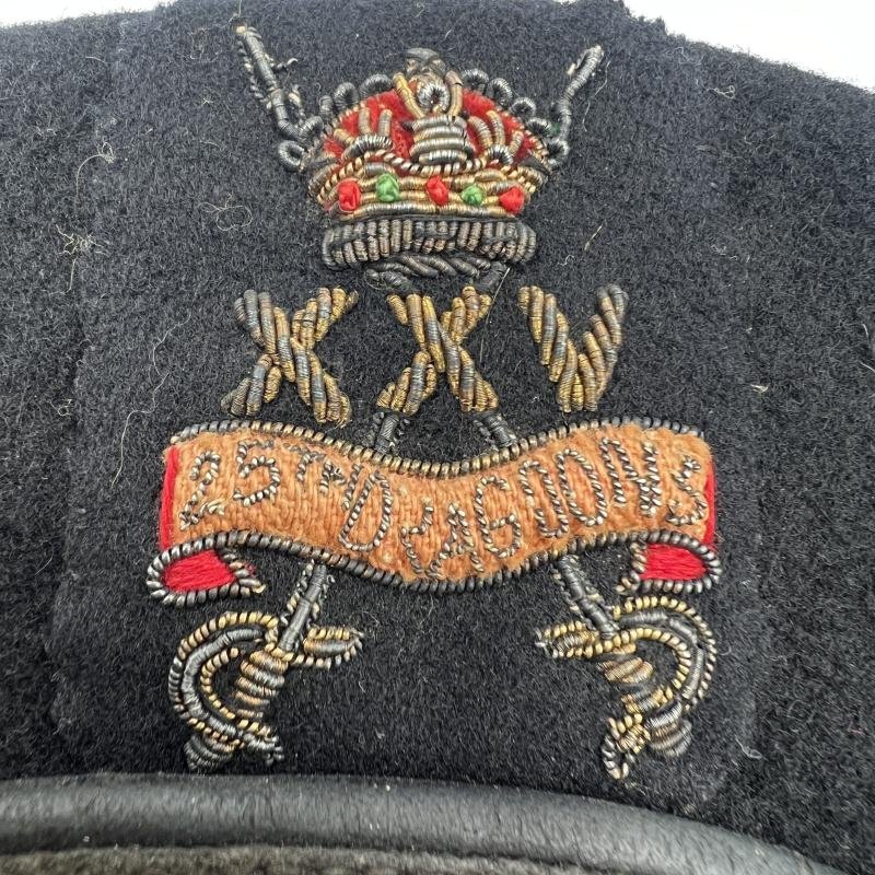 WW2 25th Dragoons Officers Beret — image 4