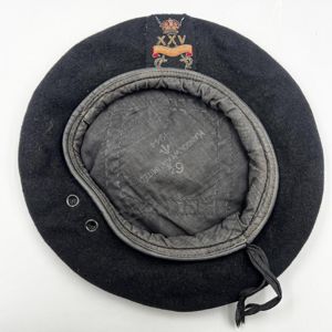 WW2 25th Dragoons Officers Beret