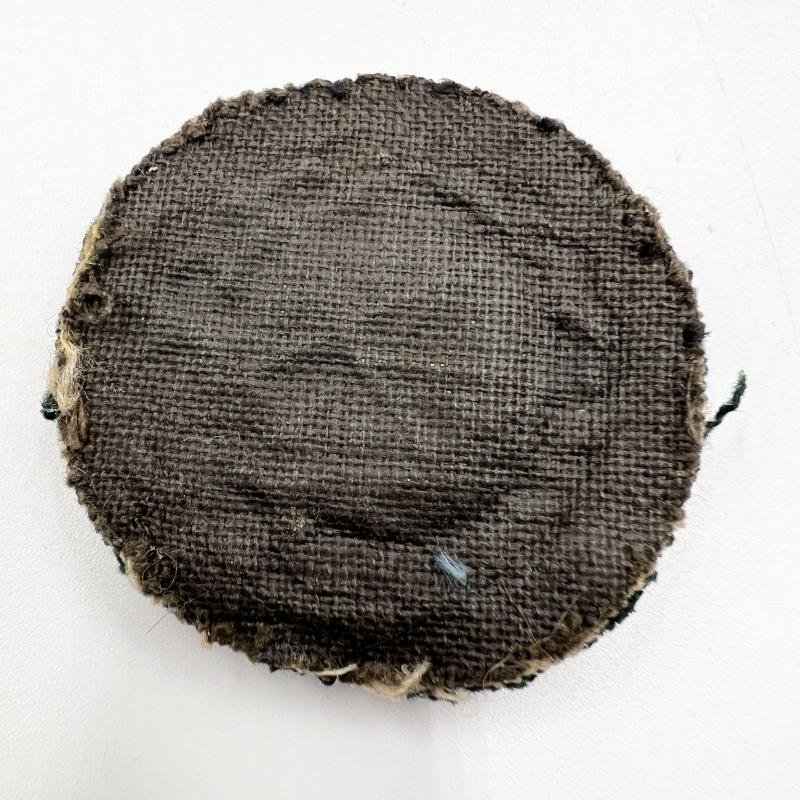 WW2 British War Corespondent Cloth Cap Badge — image 2