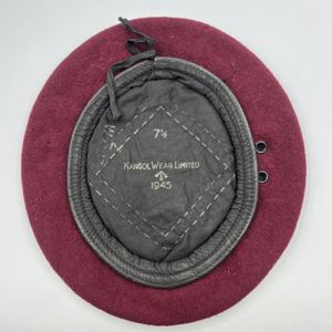 WW2 1945 Airborne Forces Maroon Beret