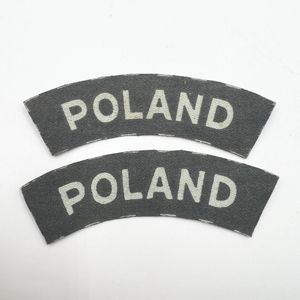 WW2 Polish Air Force Shoulder Titles