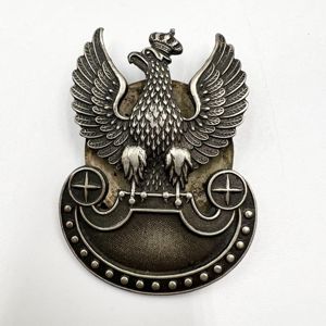 WW2 Polish Army In Exile Cap Badge