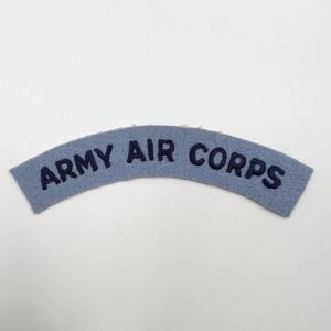 WW2 Army Air Corps Shoulder Title