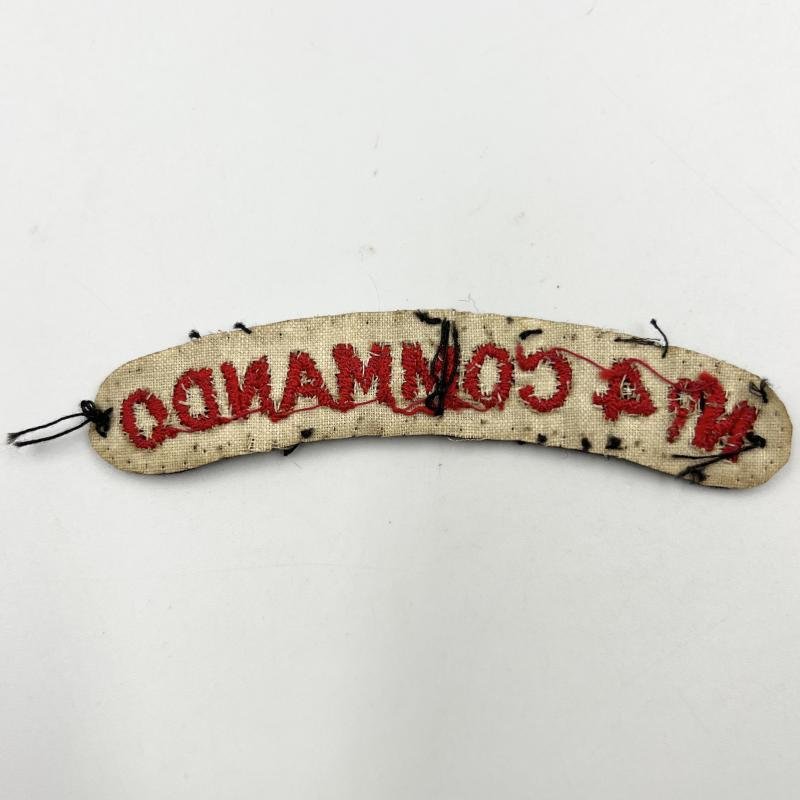 WW2 No.4 Commando Shoulder Title — image 2