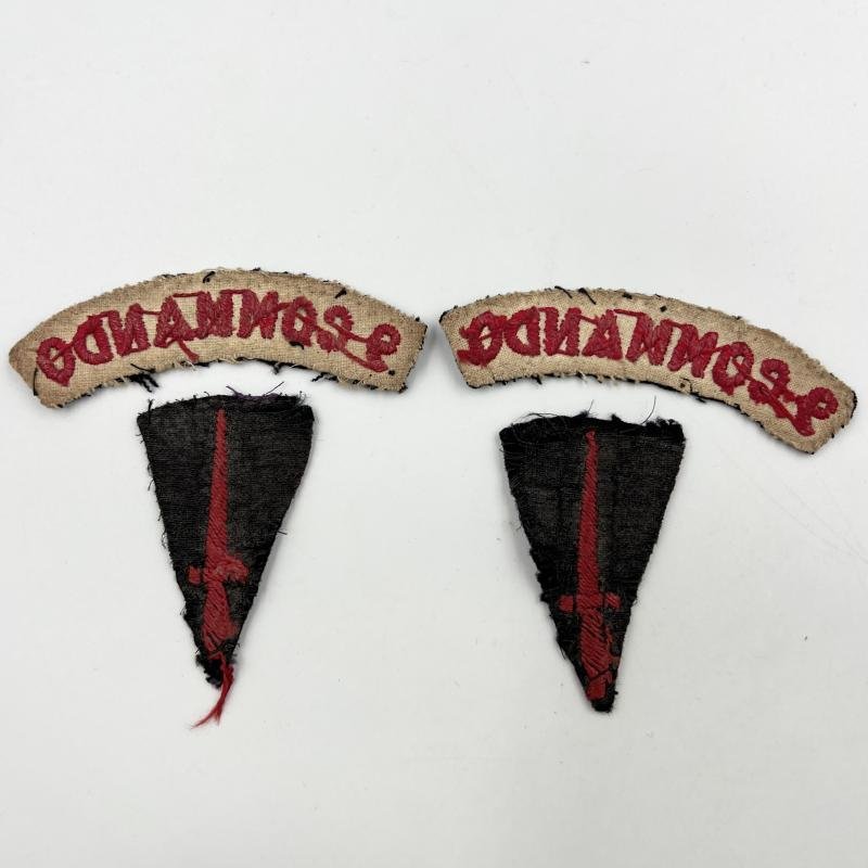 WW2 No.9 Commando Shoulder Titles — image 2