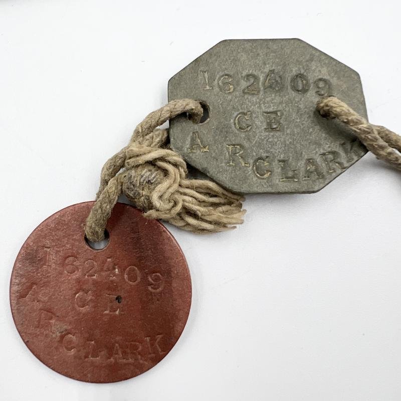 WW2 Parachute Regiment Officer Normandy Gallantry Medals & Dog Tag Group — image 2