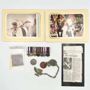 WW2 Parachute Regiment Officer Normandy Gallantry Medals & Dog Tag …