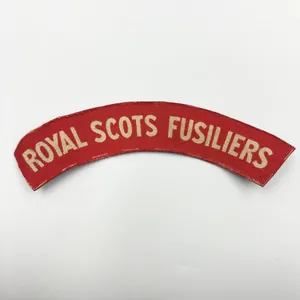 WW2 Royal Scots Fusiliers Shoulder Title