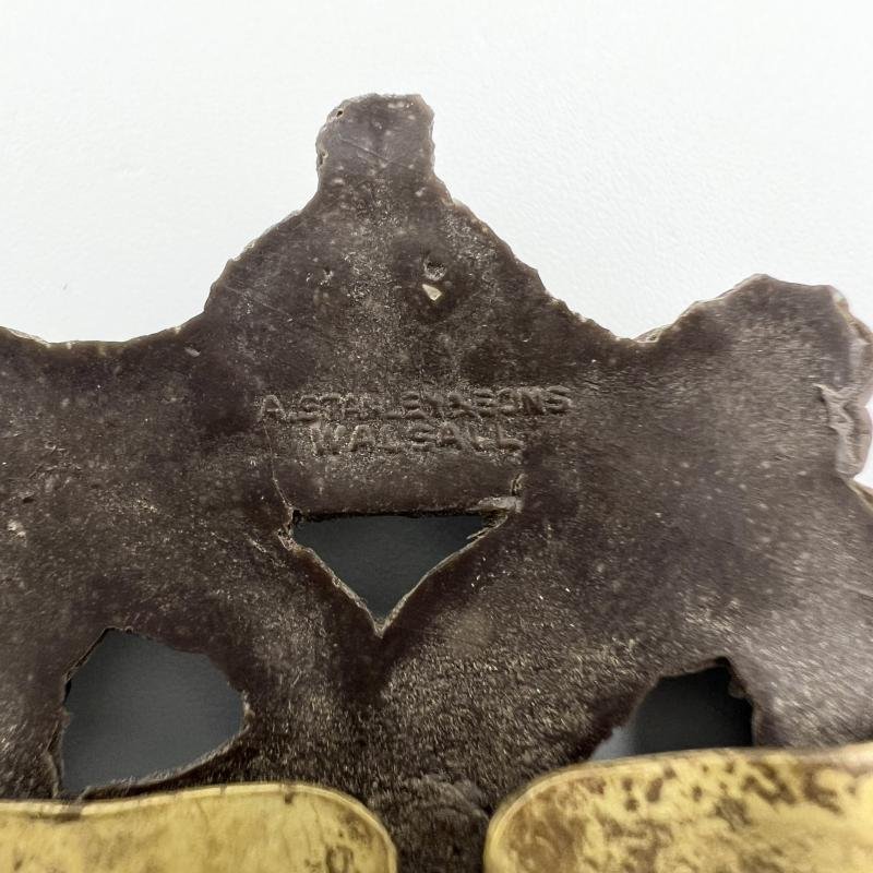 WW2 Army Air Corps Plastic Economy Cap Badge — image 3